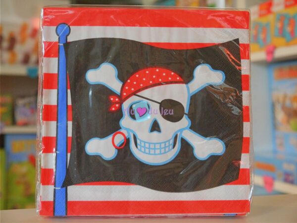 pirate serviettes 1641 1 Amscan