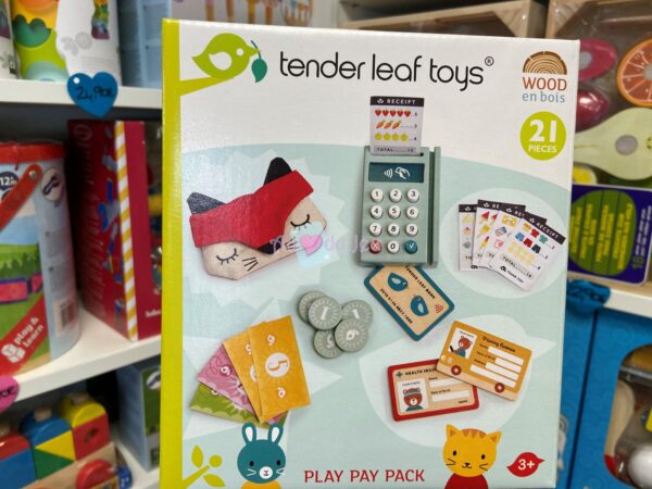 play pay pack avec lecteur de carte 5773 1 Tender Leaf Toys