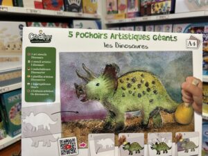 Pochoirs Artistiques Dinosaures