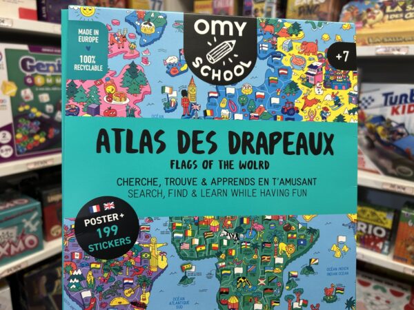 Poster Géant Atlas des Drapeaux