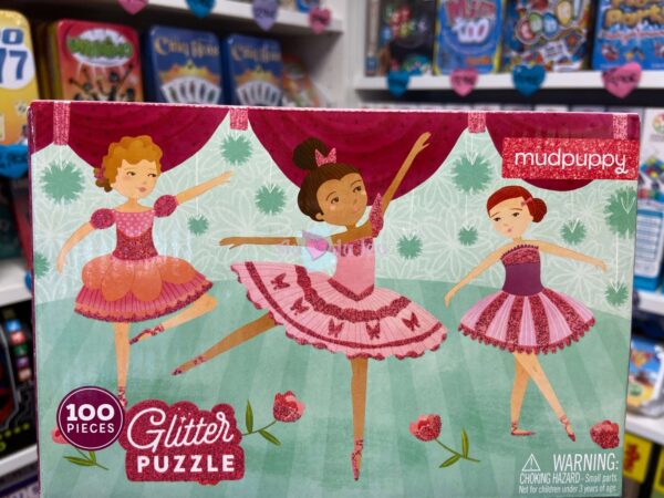 puzzle 100 pieces glitter danseuses 6221 1 Mudpuppy