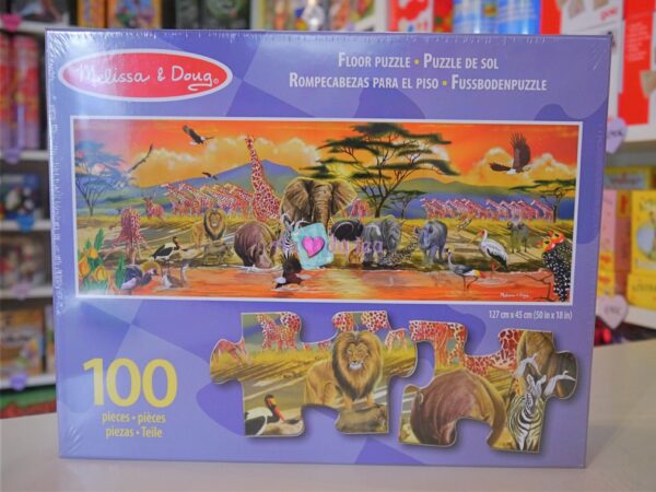 puzzle 100 pieces safari 498 1 Melissa & Doug