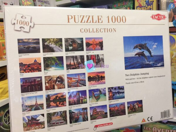 puzzle 1000 pieces dauphin 3518 2 Tactic