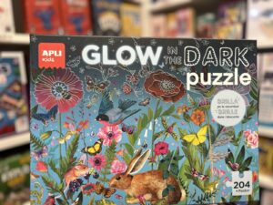 Puzzle Phosphorescent 204 Pièces Glow Fleurs APLI Kids