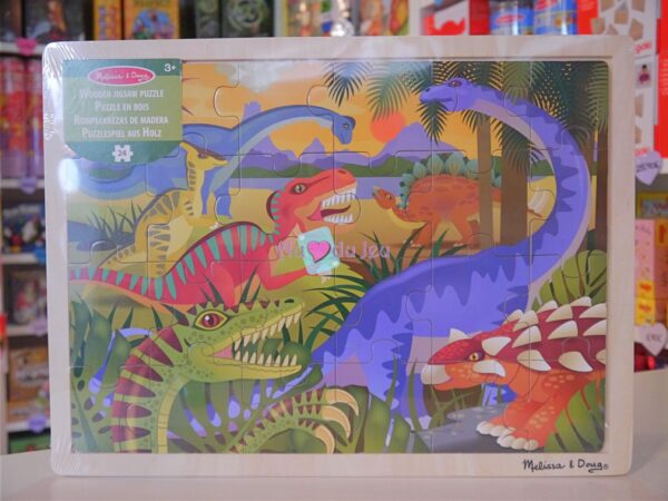 puzzle 24 pieces dinosaures 505 1 Melissa & Doug