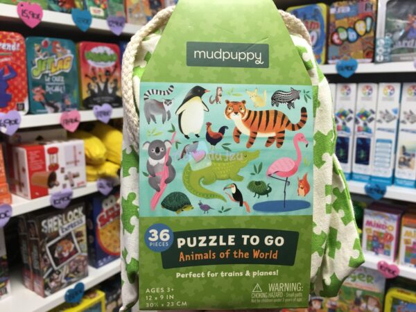 puzzle 36 pieces animaux du monde 5127 1 Mudpuppy