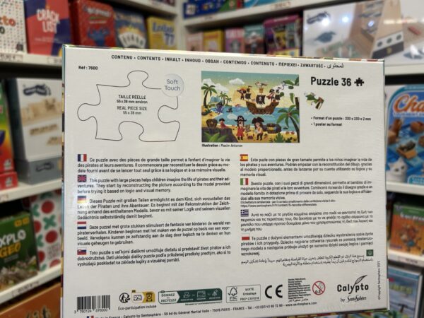 puzzle 36 pieces les pirates 9182 1