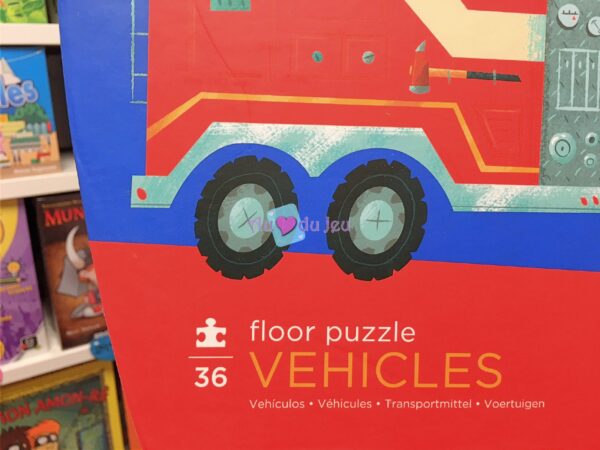 puzzle 36 pieces vehicules 3161 2 BERTOY