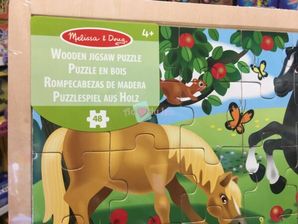 puzzle 48 pieces chevaux et animaux 4547 2 Melissa & Doug