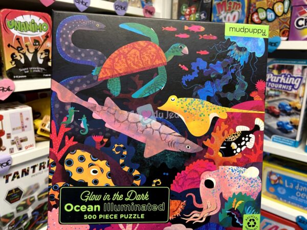 puzzle 500 pieces phospho ocean 5235 1 Mudpuppy