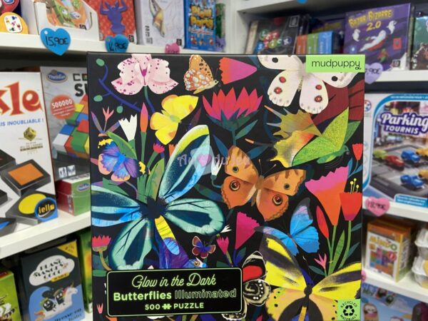puzzle 500 pieces phospho papillons 6986 1 Mudpuppy