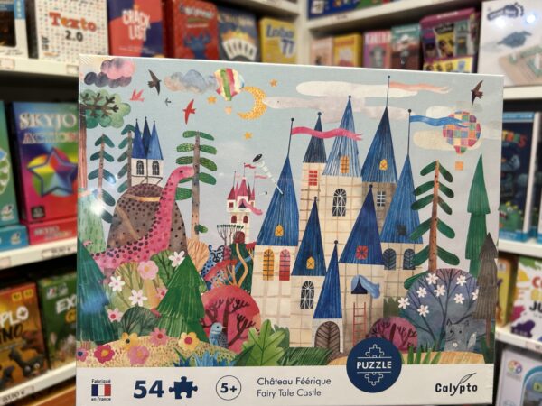 puzzle 54 pieces chateau 9188