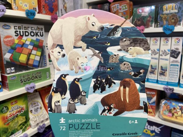puzzle 72 pieces animaux arctic 6612 1 Crocodile Creek
