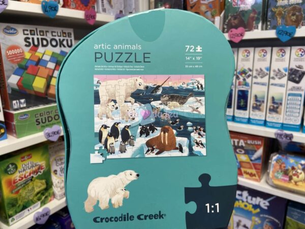 puzzle 72 pieces animaux arctic 6612 2 Crocodile Creek