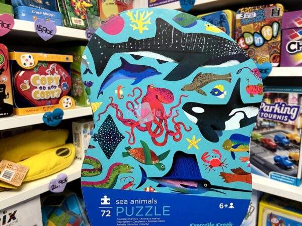 puzzle 72 pieces animaux marins 5321 1 Crocodile Creek