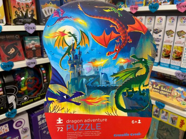 puzzle 72 pieces dragons 6218 1 Crocodile Creek