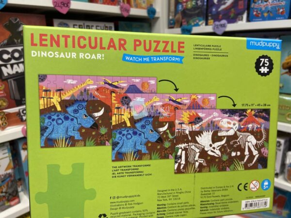 puzzle 75 pieces effets magiques dinosaures 7588 2 Mudpuppy