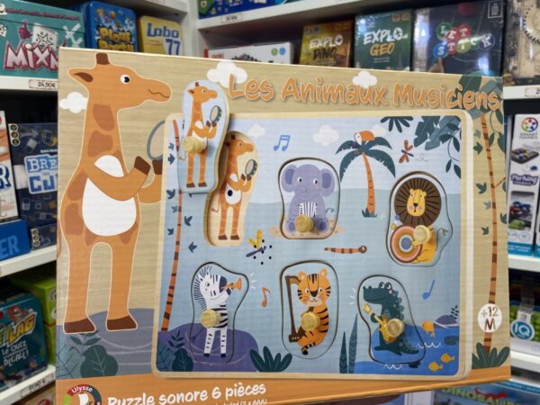 puzzle animaux jungle musiciens sonore 8753 Ulysse