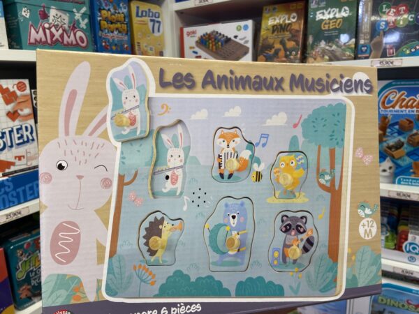 puzzle animaux musiciens sonore 8754 Ulysse
