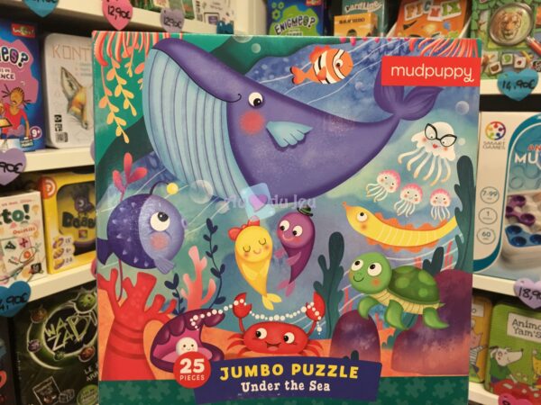 puzzle jumbo 25 pieces sous la mer 4055 1 BERTOY