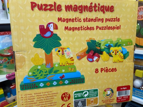 Puzzle Magnétique : Tigre Ulysse