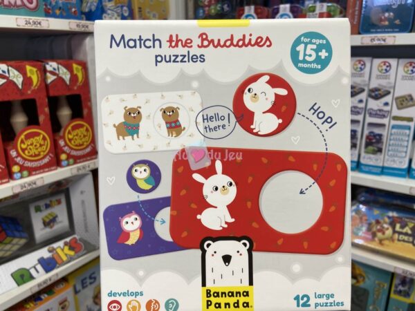 puzzle match the buddies 8032 1 Banana Panda