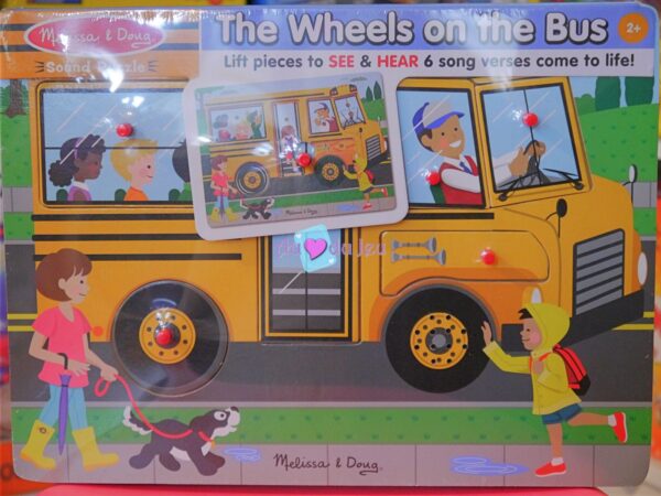 puzzle son wheels of the bus 2752 1 Melissa & Doug