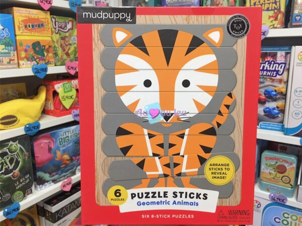 puzzle sticks animaux 3655 1 Mudpuppy