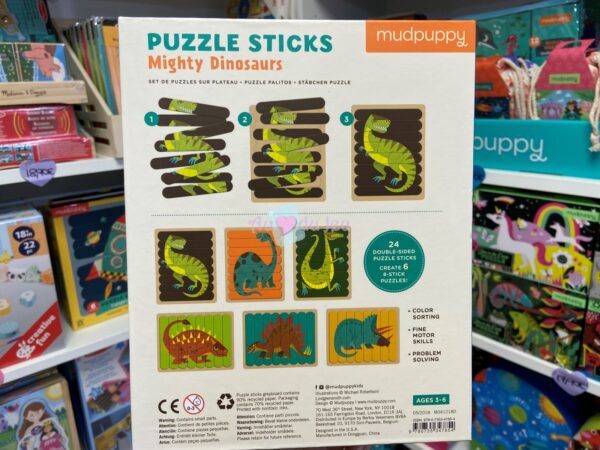 puzzle sticks dinosaures 5807 2 Crocodile Creek
