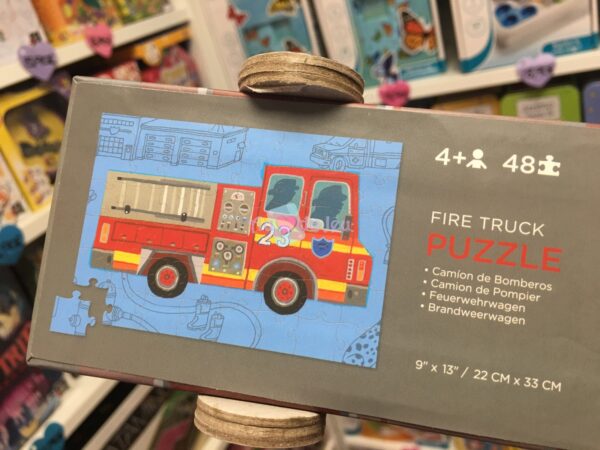 puzzle vehicule 48 pieces camion pompier 4059 3 BERTOY