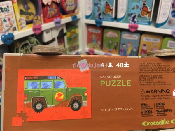 puzzle vehicule 48 pieces camion safari 4061 3 BERTOY