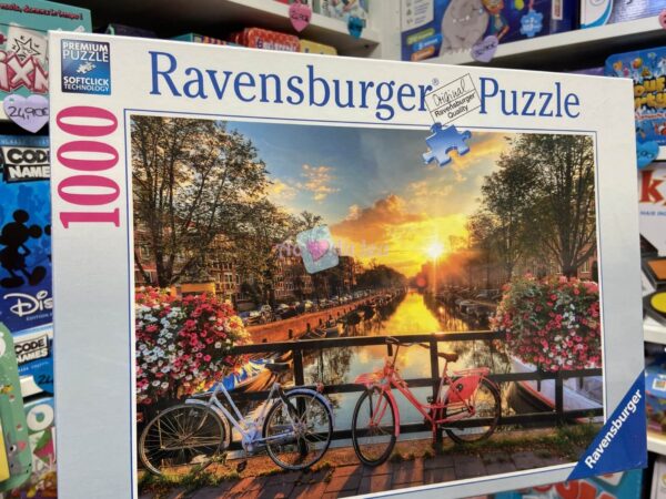 puzzles 1000 pieces velos amsterdam 7457 1 Ravensburger