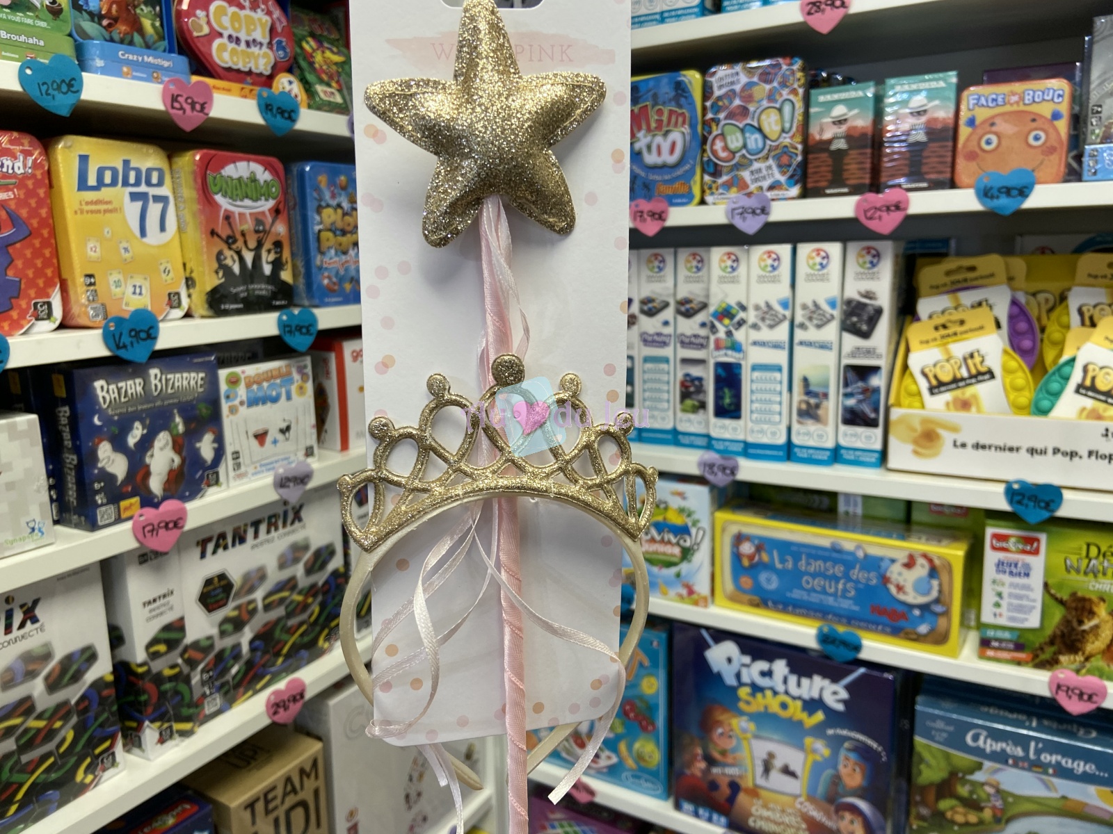 Set Couronne Et Baguette Princesse - 2 Pièces Pour Déguisement, Fête, Cosplay - Filles