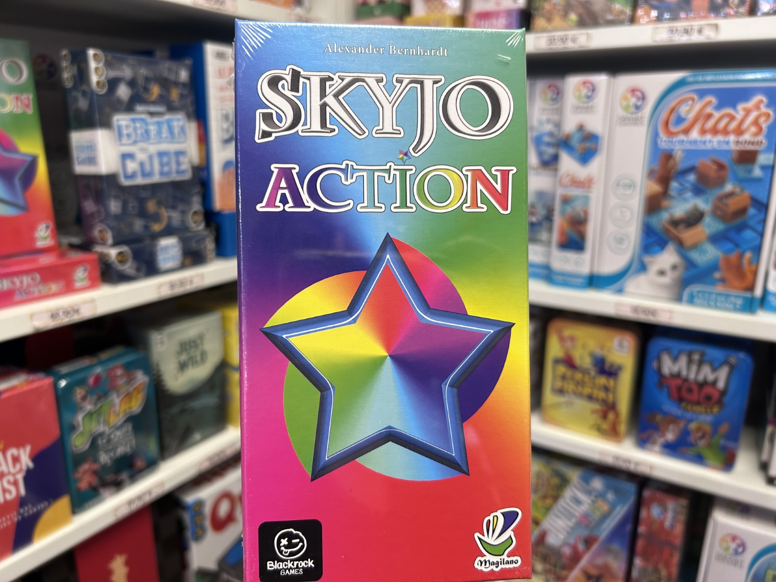 Jeu de cartes Skyjo Action dès 8 ans - A la location