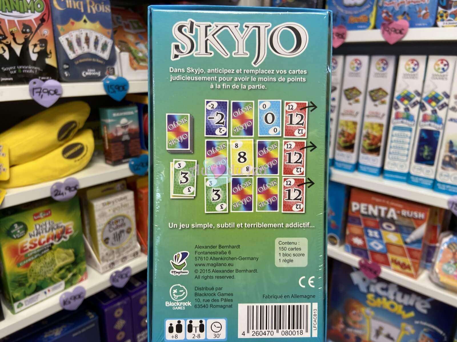 Jeu de cartes Skyjo Junior - Blackrock Games