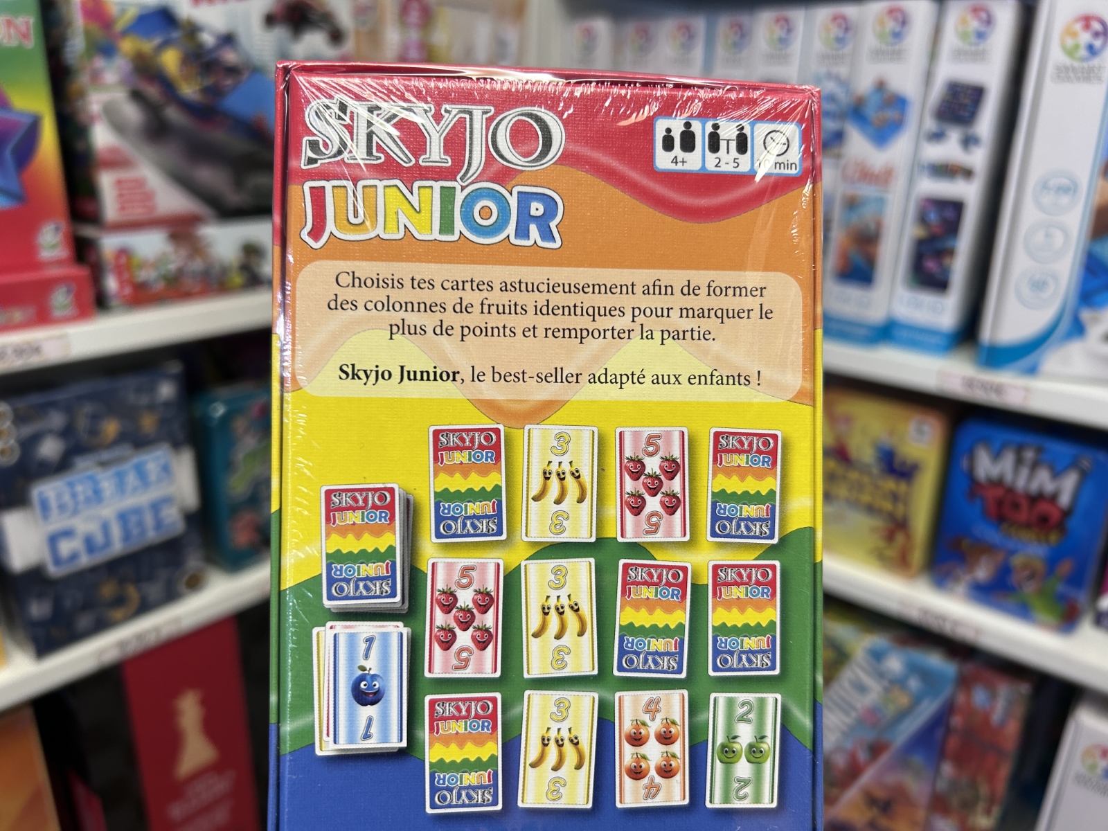 Skyjo Junior : le jeu de cartes stratégique pour enfants - MesCadeaux