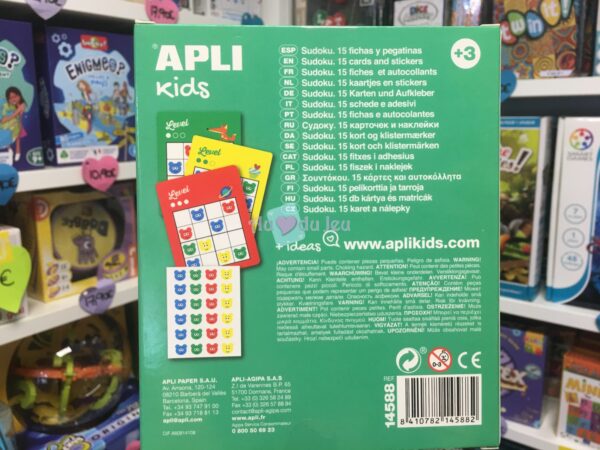sticker sudoku 4691 2 APLI Kids