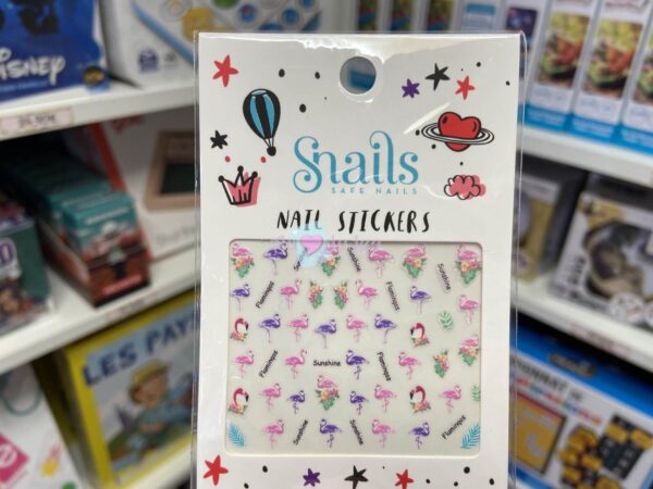 stickers a ongles flamants 8383 1
