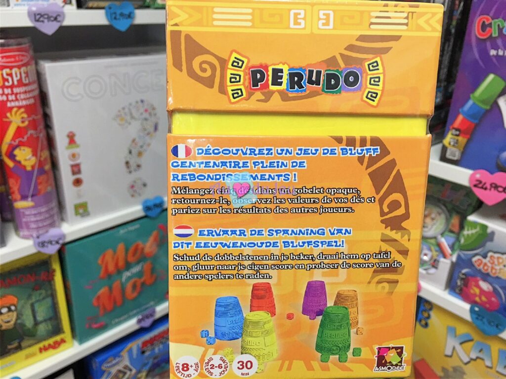 Perudo Asmodee - Au Coeur du Jeu